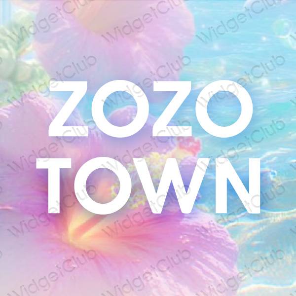 Aesthetic ZOZOTOWN app icons