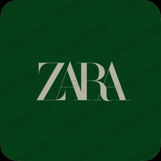 Αισθητικά ZARA εικονίδια εφαρμογής