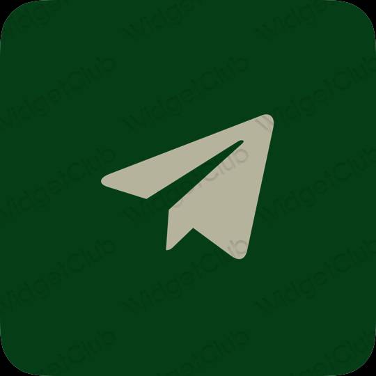 ესთეტიკური Telegram აპლიკაციის ხატები