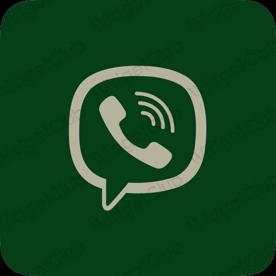 Ikon apl Viber Estetik