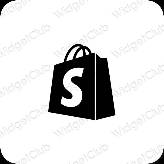 Icone delle app Shopify estetiche