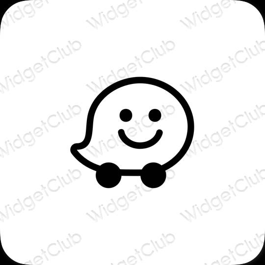 Естетичні Waze значки програм