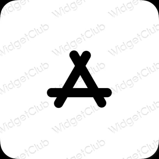 Esthetische AppStore app-pictogrammen