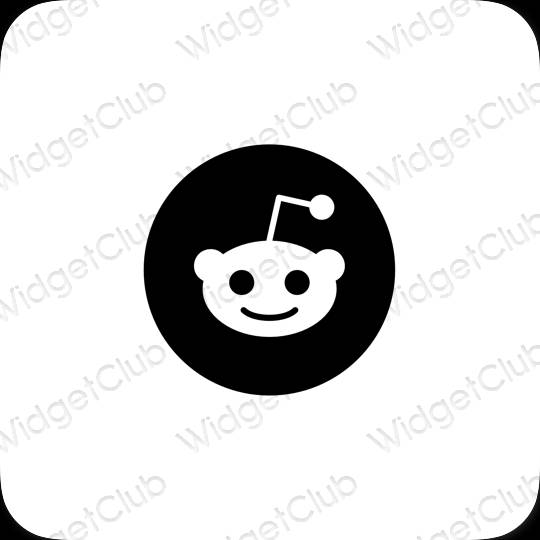 Aesthetic Reddit app icons