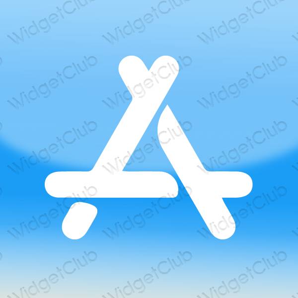 ესთეტიკური AppStore აპლიკაციის ხატები