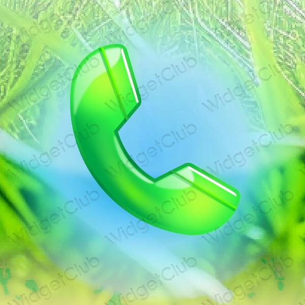 ესთეტიკური Phone აპლიკაციის ხატები