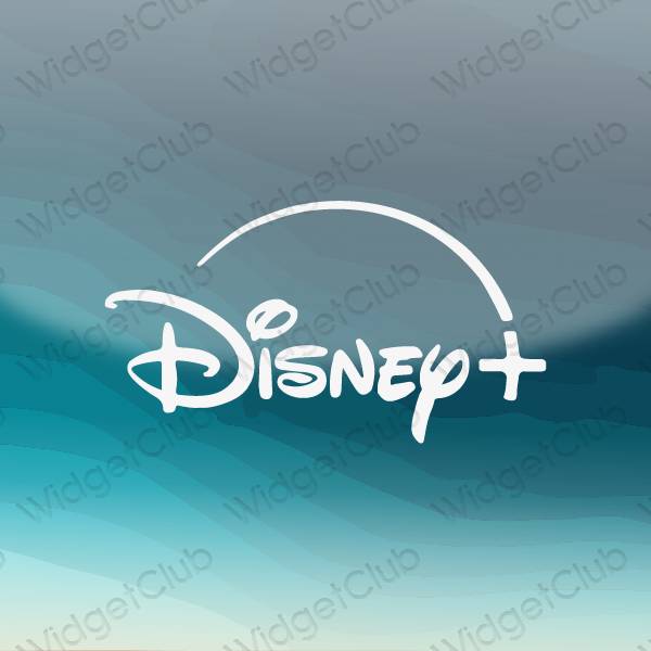 Ikon apl Disney Estetik