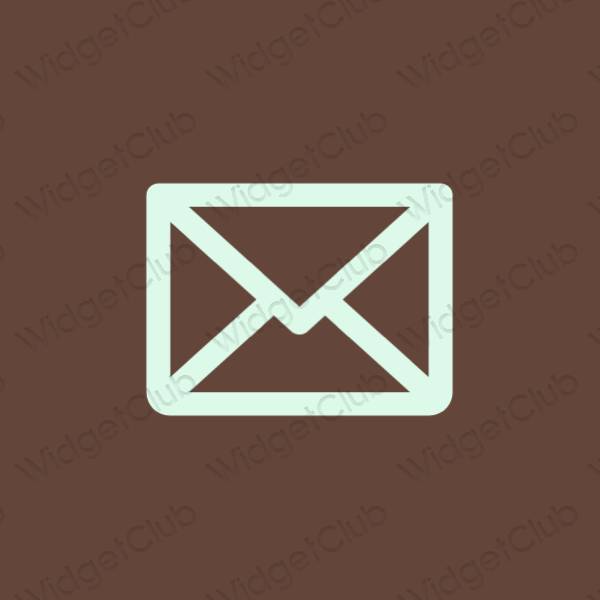 ესთეტიკური Mail აპლიკაციის ხატები