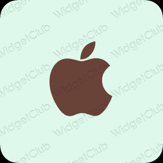 ესთეტიკური Apple Store აპლიკაციის ხატები