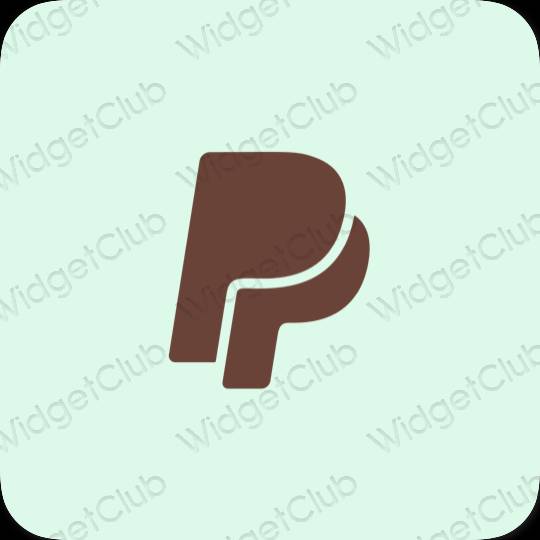 Ikon apl Paypal Estetik