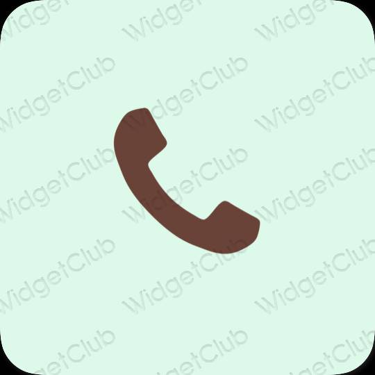 ესთეტიკური Phone აპლიკაციის ხატები