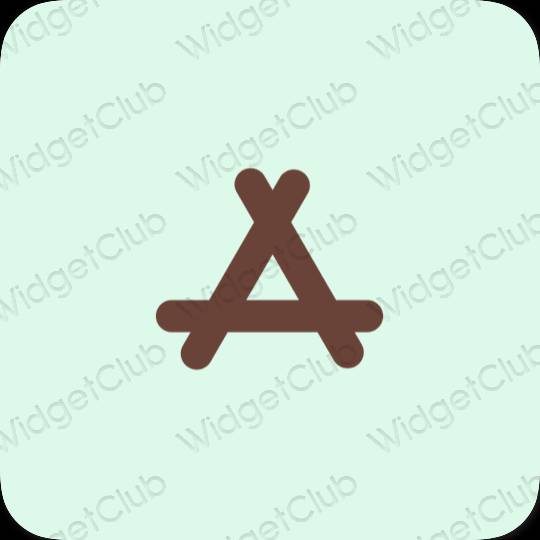 ესთეტიკური AppStore აპლიკაციის ხატები
