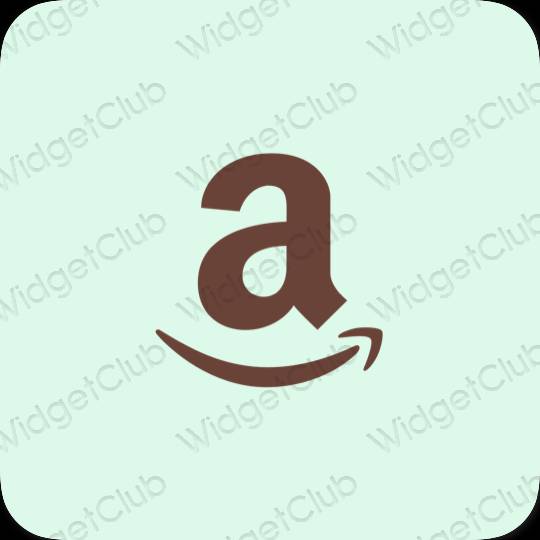 ესთეტიკური Amazon აპლიკაციის ხატები