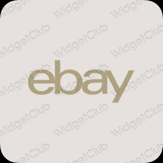 Aesthetic eBay app icons