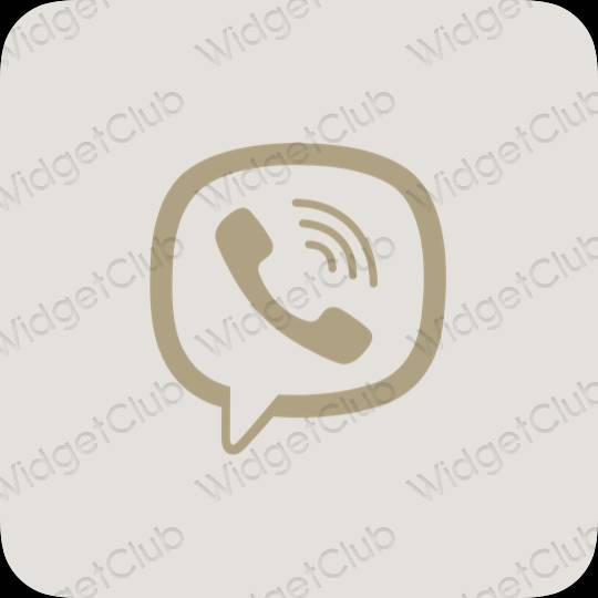 Estetické ikony aplikací Viber