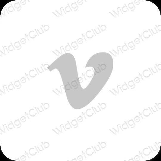 Aesthetic Vimeo app icons