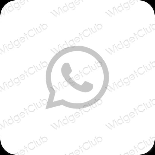 Estetik WhatsApp proqram nişanları