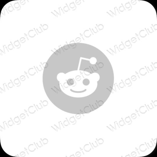 Estetske Reddit ikone aplikacij