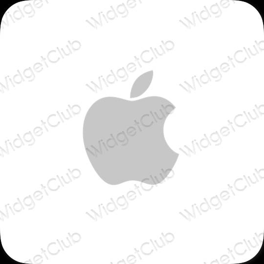 Icônes d'application Apple Store esthétiques