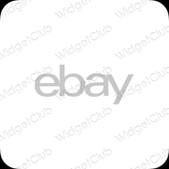 Aesthetic eBay app icons