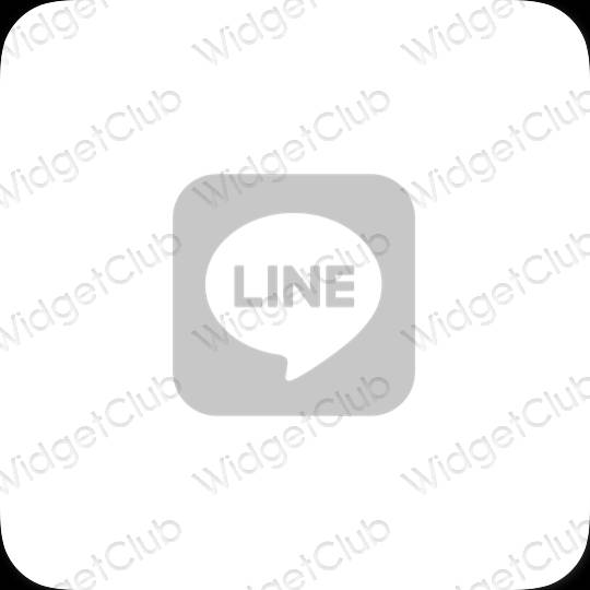 Estetinės LINE programų piktogramos