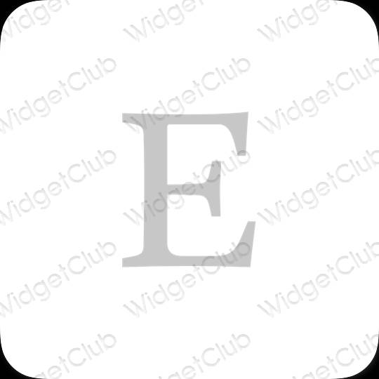 Estetik Etsy uygulama simgeleri
