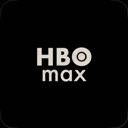 ესთეტიკური HBO MAX აპლიკაციის ხატები
