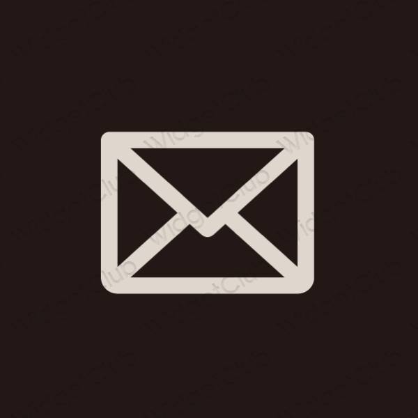 ესთეტიკური Mail აპლიკაციის ხატები