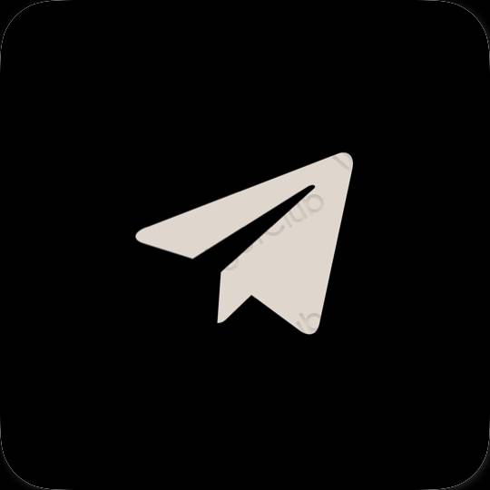 ესთეტიკური Telegram აპლიკაციის ხატები