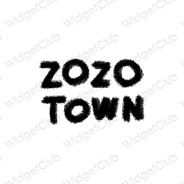 Aesthetic ZOZOTOWN app icons
