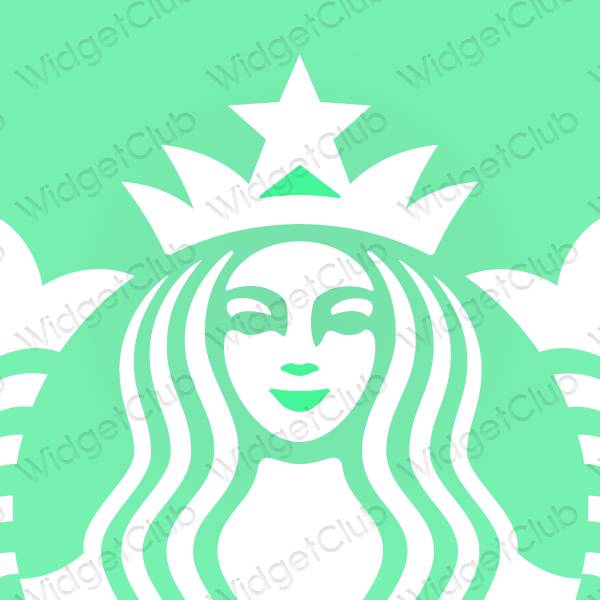 រូបតំណាងកម្មវិធី Starbucks សោភ័ណភាព