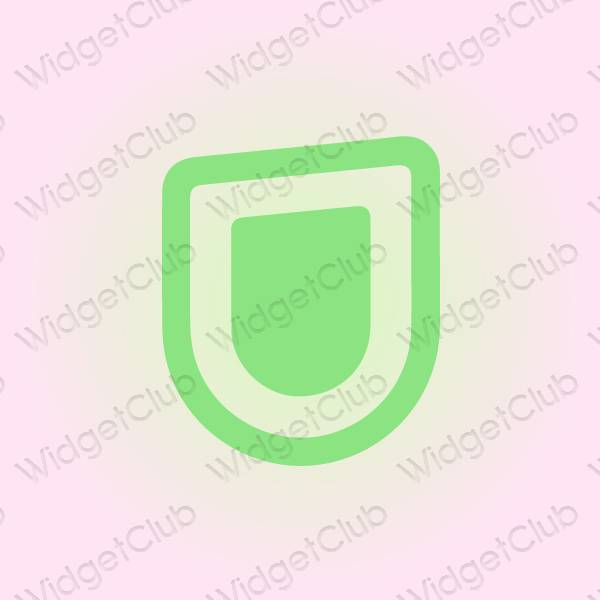 Aesthetic U-NEXT app icons