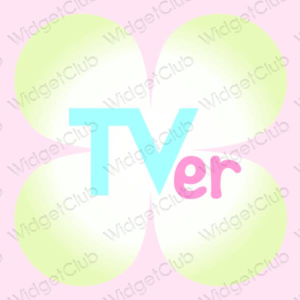 Aesthetic Tver app icons