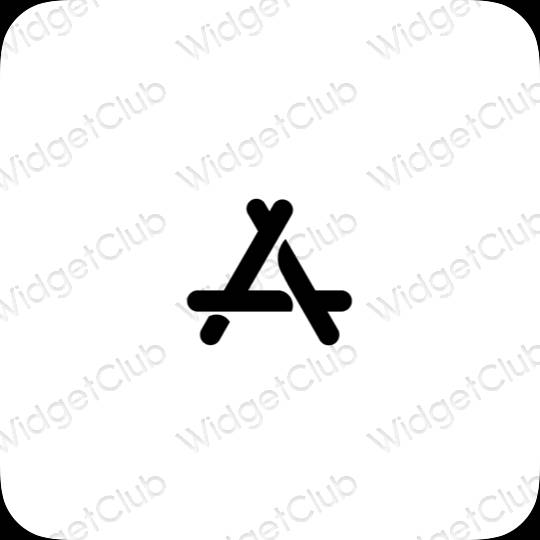 ესთეტიკური AppStore აპლიკაციის ხატები