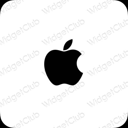 ესთეტიკური Apple Store აპლიკაციის ხატები