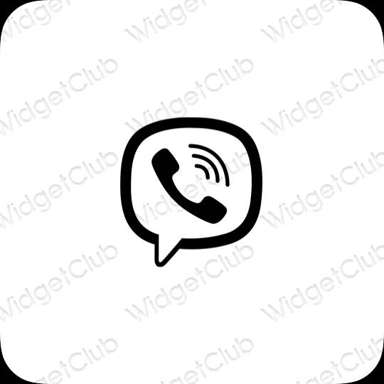 Ikon apl Viber Estetik