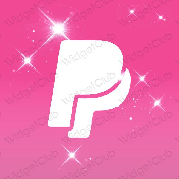 Ikon apl Paypal Estetik