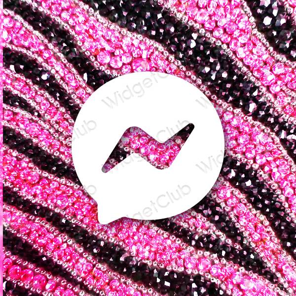 ესთეტიკური Messenger აპლიკაციის ხატები
