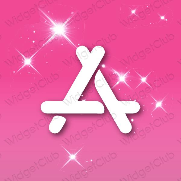 ესთეტიკური AppStore აპლიკაციის ხატები