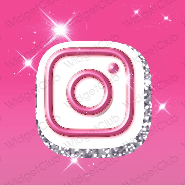 ესთეტიკური Instagram აპლიკაციის ხატები