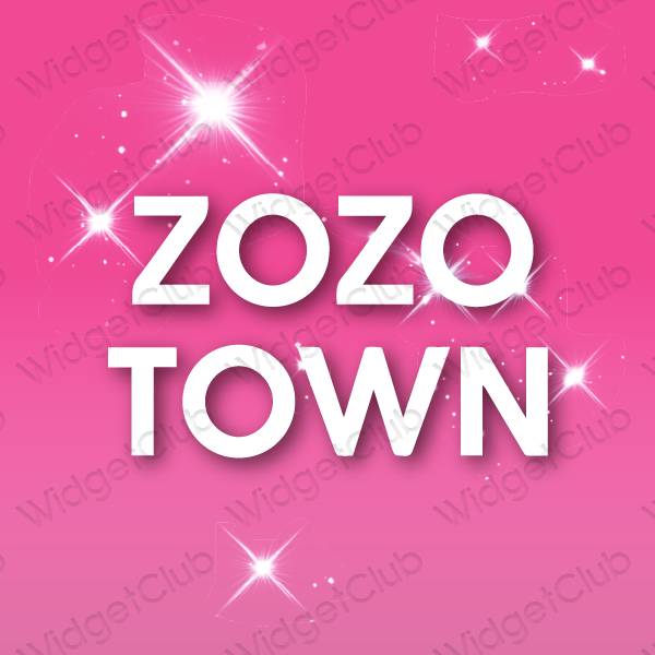 Aesthetic ZOZOTOWN app icons