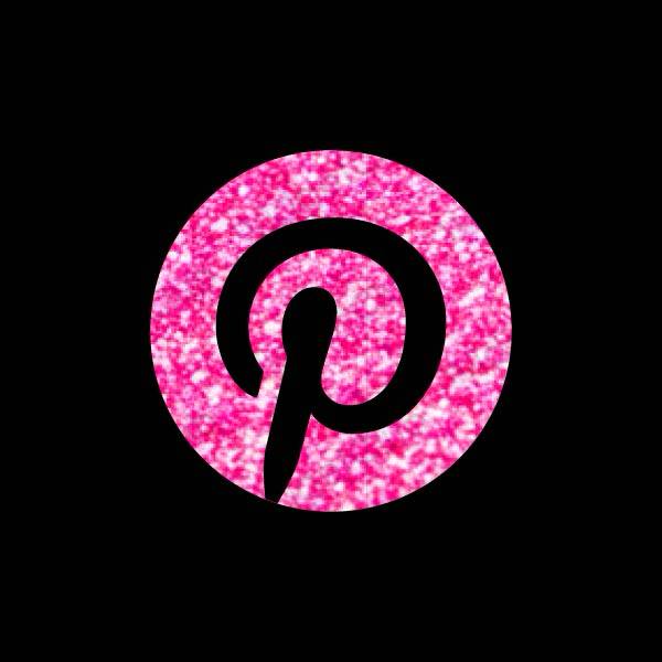 ესთეტიკური Pinterest აპლიკაციის ხატები