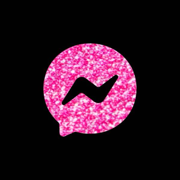 ესთეტიკური Messenger აპლიკაციის ხატები