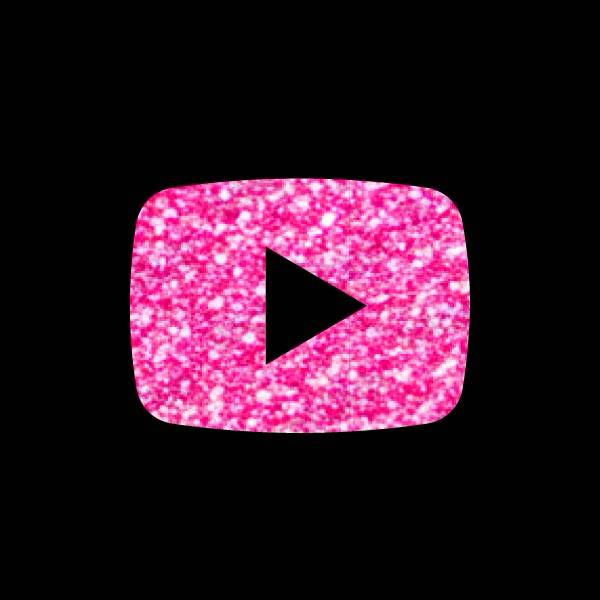 ესთეტიკური Youtube აპლიკაციის ხატები