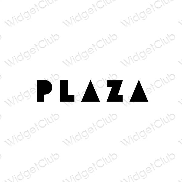 Aesthetic PLAZA app icons