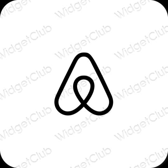 Aesthetic Airbnb app icons