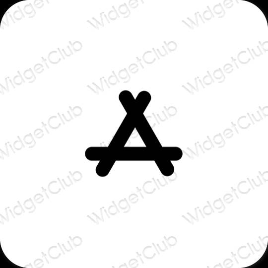 Esthetische AppStore app-pictogrammen