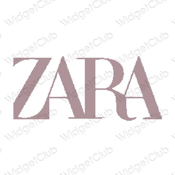 Aesthetic ZARA app icons