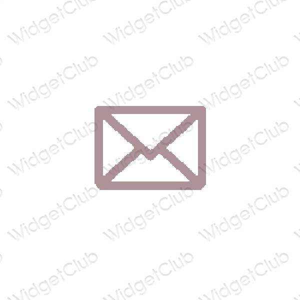 Estética Mail iconos de aplicaciones