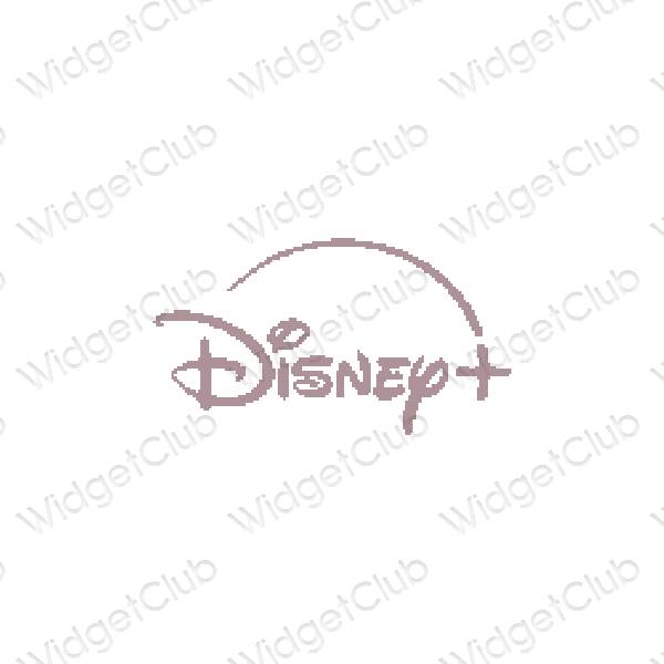 Ikon apl Disney Estetik